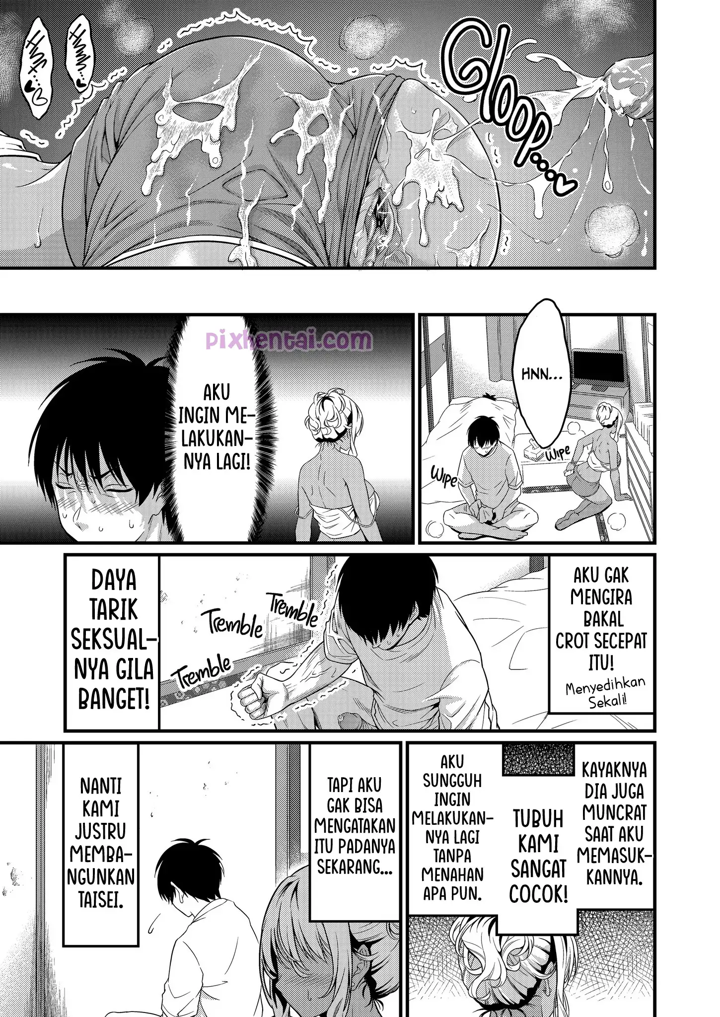 Komik hentai xxx manga sex bokep Yojouhan Ikken Apart de Komochi Dosukebe Rinjin to Asedaku Noukou na Otsukiai 28